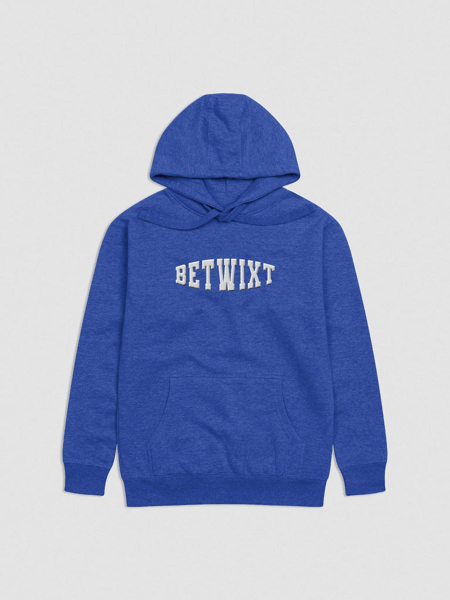 Betwixt Varsity Hoodie White Thread product image (3)