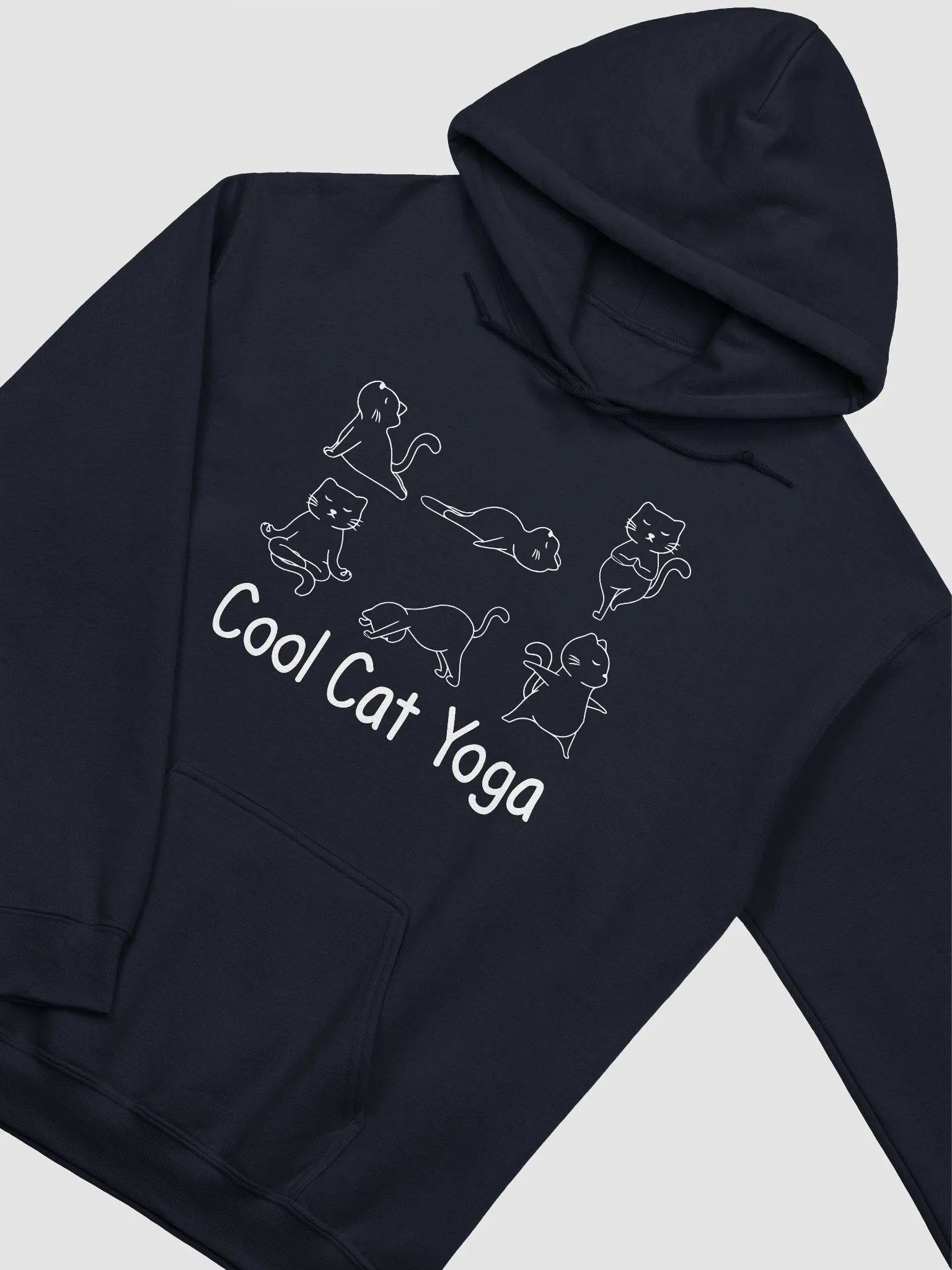 Cool Cat Yoga Hoodie product image (15)