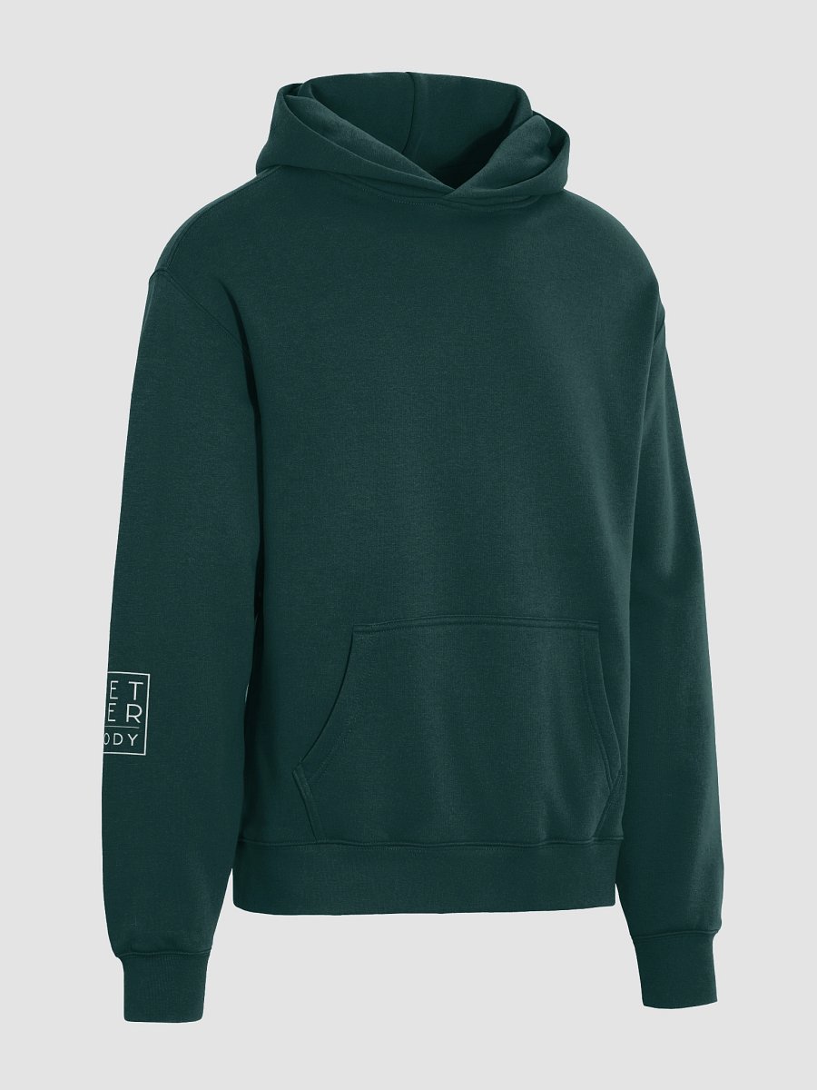 Better Body White Logo Luxury Hoodie product image (12)