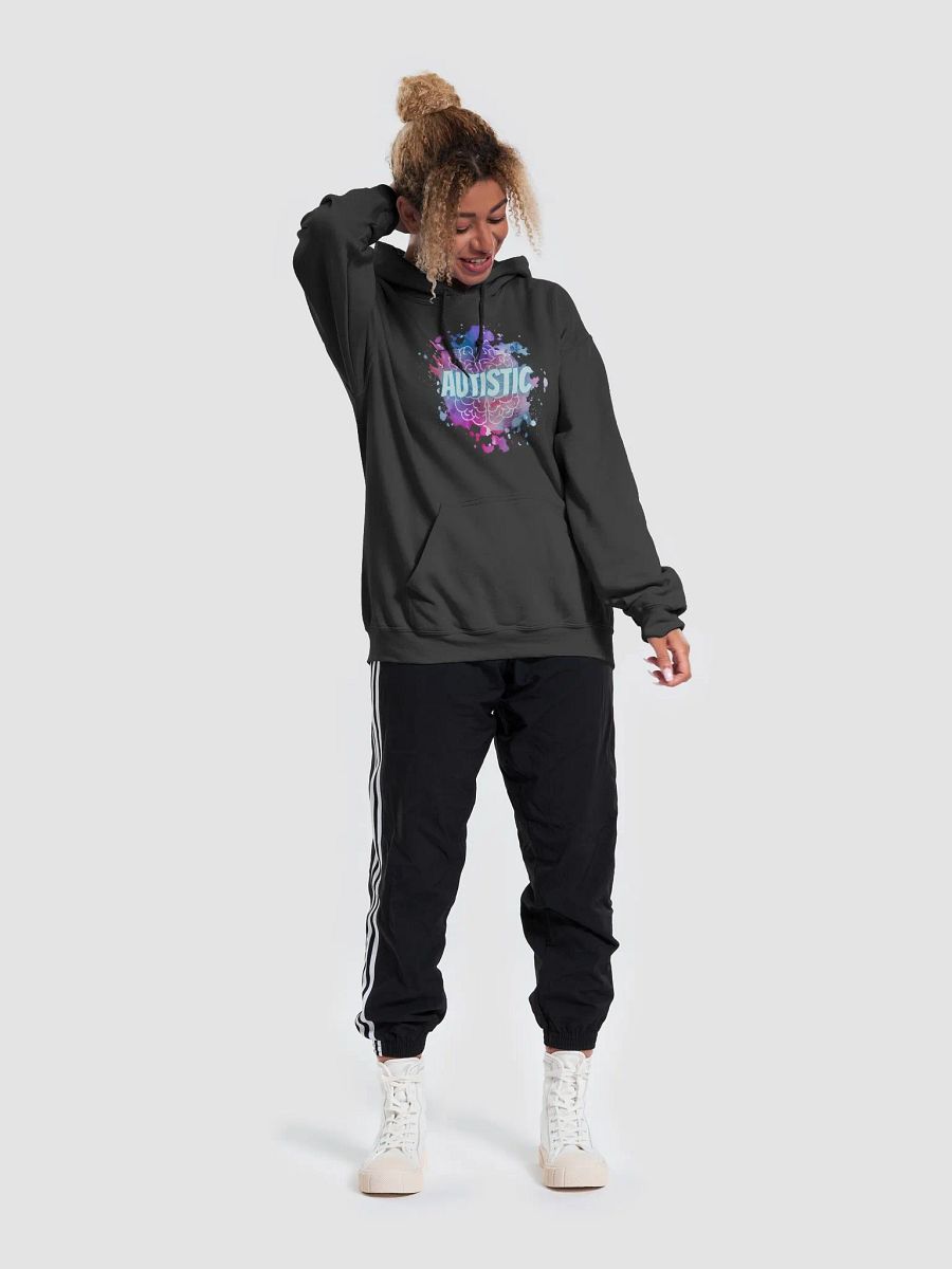 Autistic Paint Splatter Brain Classic Unisex Hoodie product image (71)