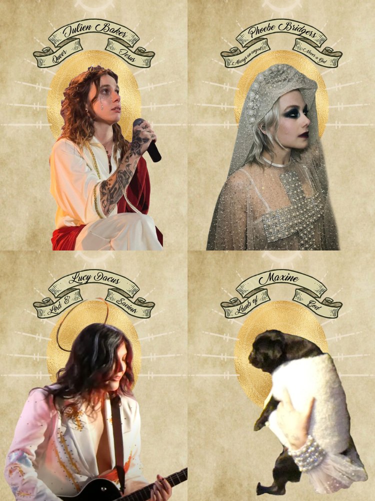 Boygenius Prayer Candle Set FREE Digital Download product image (1)