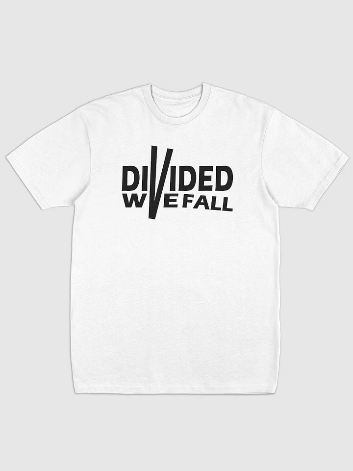 Divided We Fall - Black - Cotton Heritage Men's Premium Heavyweight Tee product image (1)