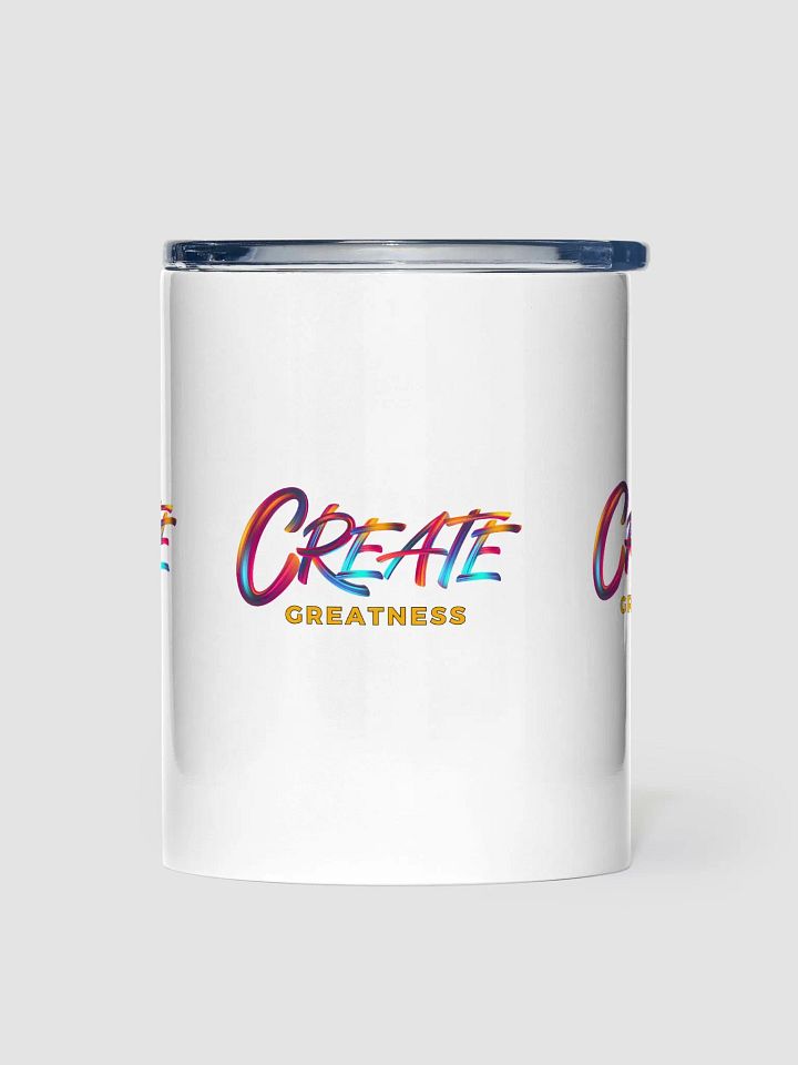 Create Greatness Enthusiast's Stainless Steel Tumbler product image (1)
