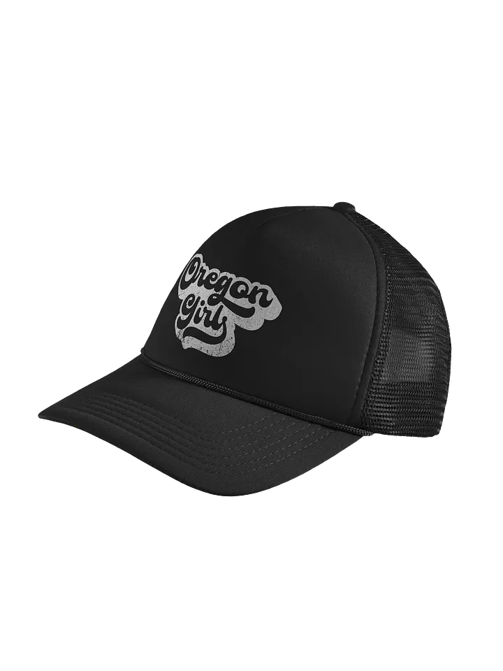 Oregon Girl with Swashes - Foam Trucker Hat product image (2)