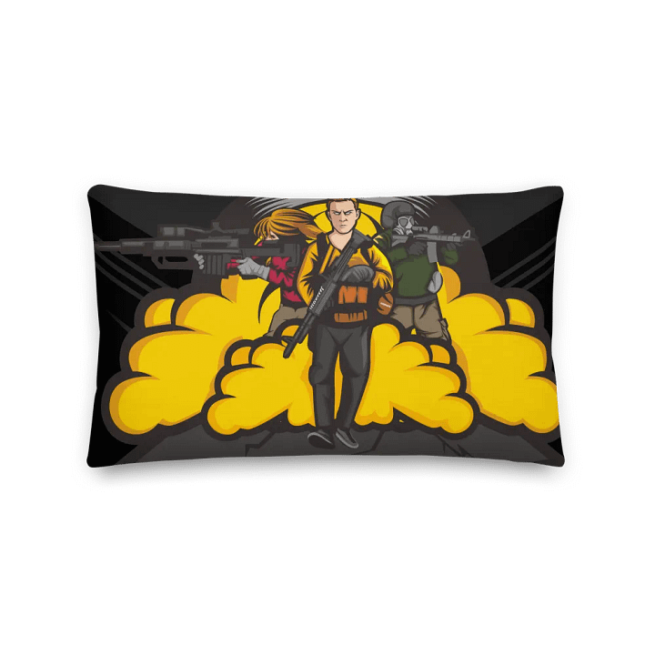 Apocalyptic Death Squad Throw Pillow product image (5)