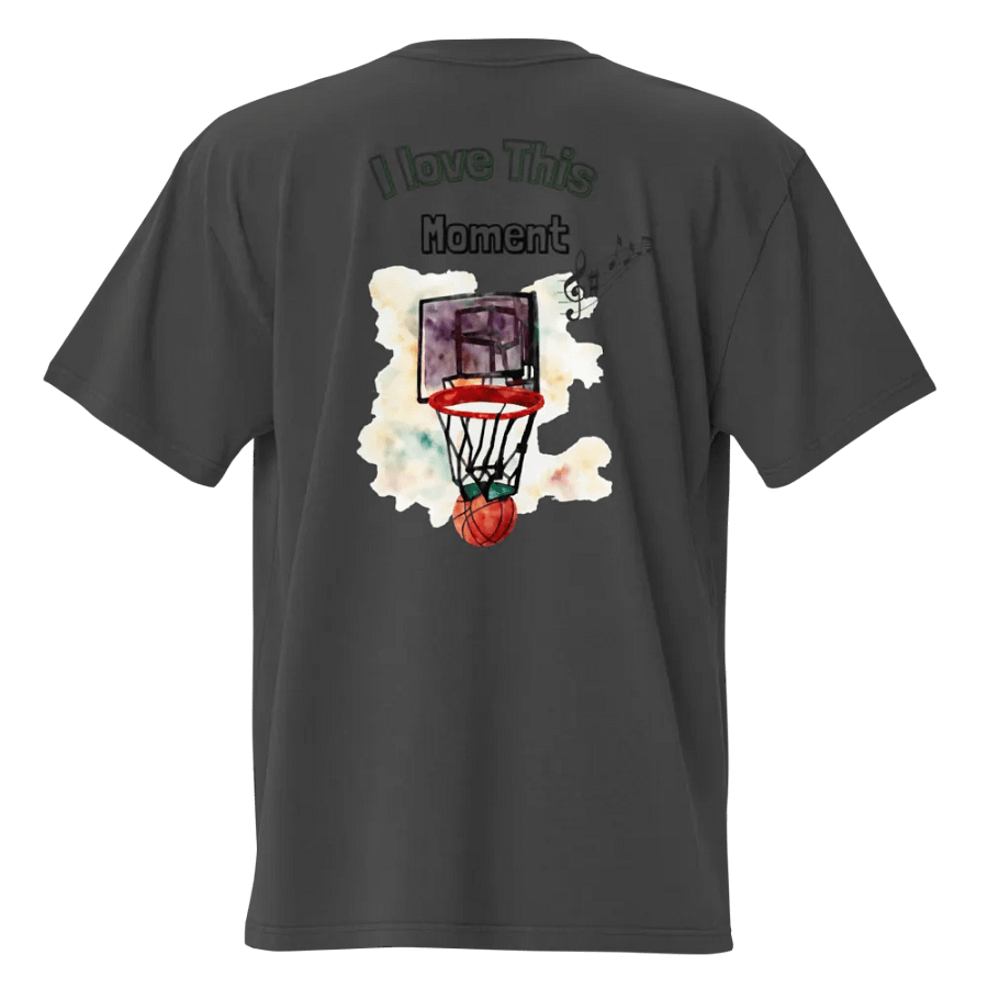 Swish Watercolor Basketball Hoop Art Print product image (5)