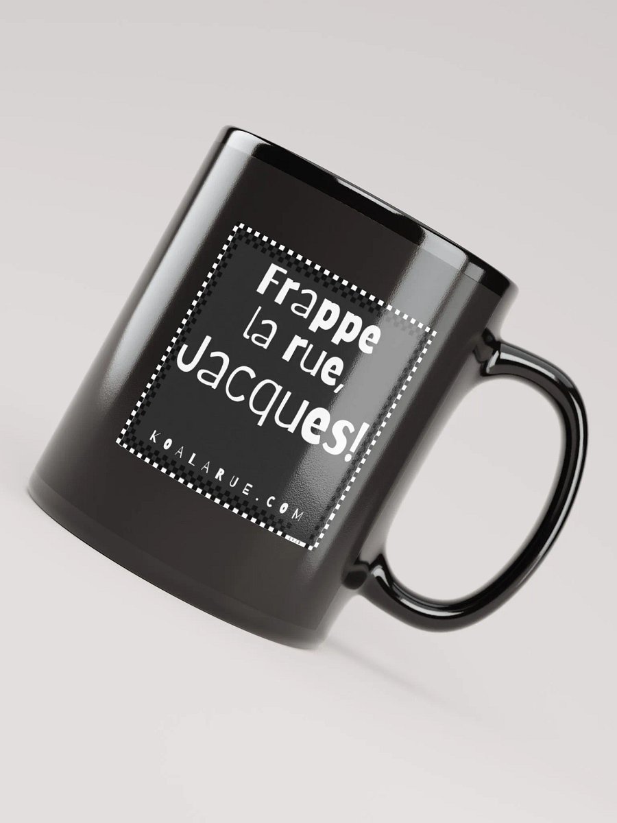 FRAPPE LA RUE • BLACK MUG product image (8)