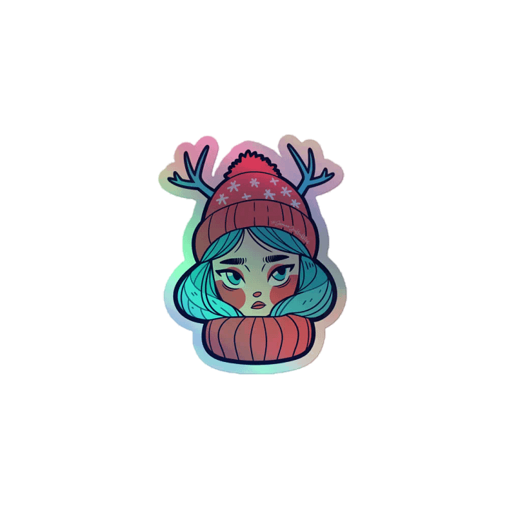 Flurry | 3D Holographic Kiss-Cut Sticker product image (2)