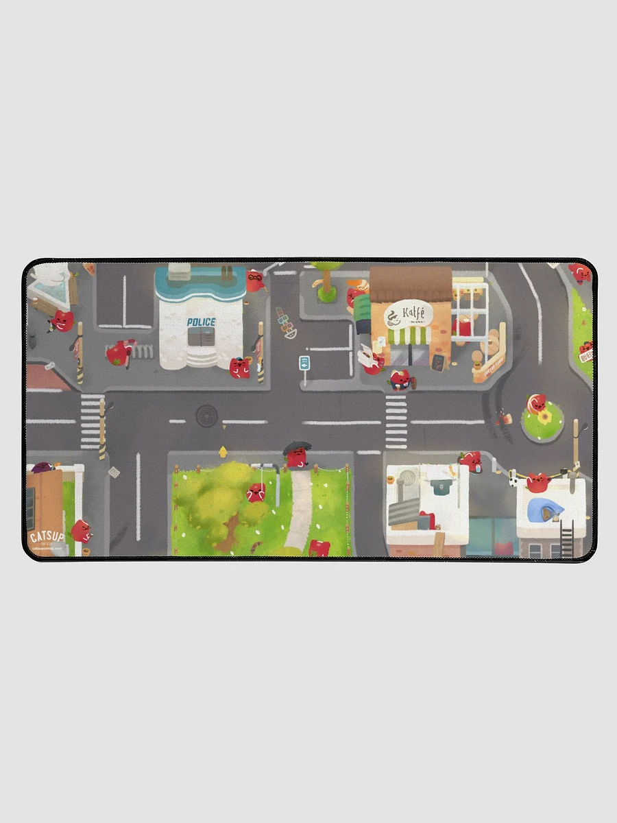 Catsup Center Streets Desk Mat product image (3)