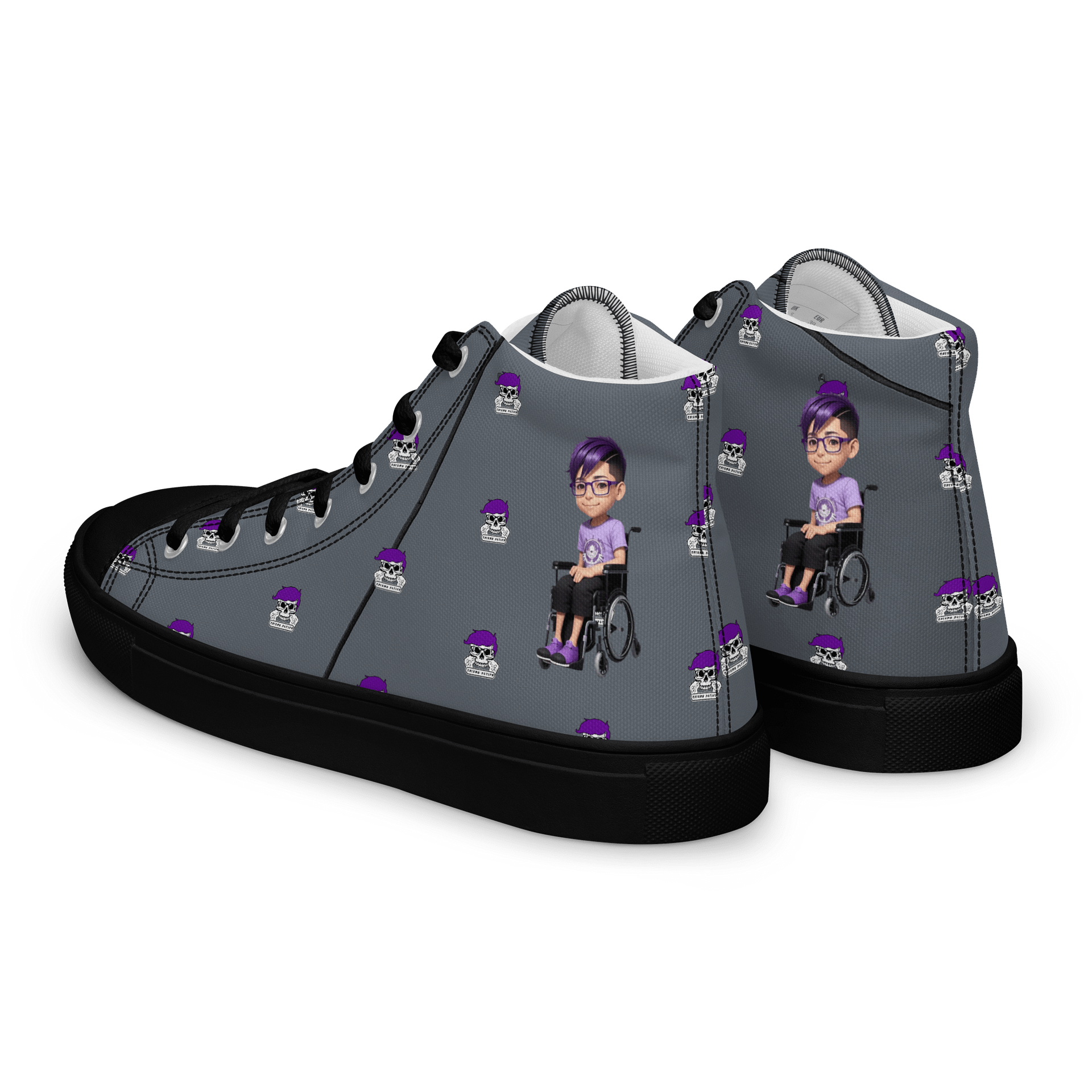 Enigma Women's High Top Canvas Shoes product image (5)