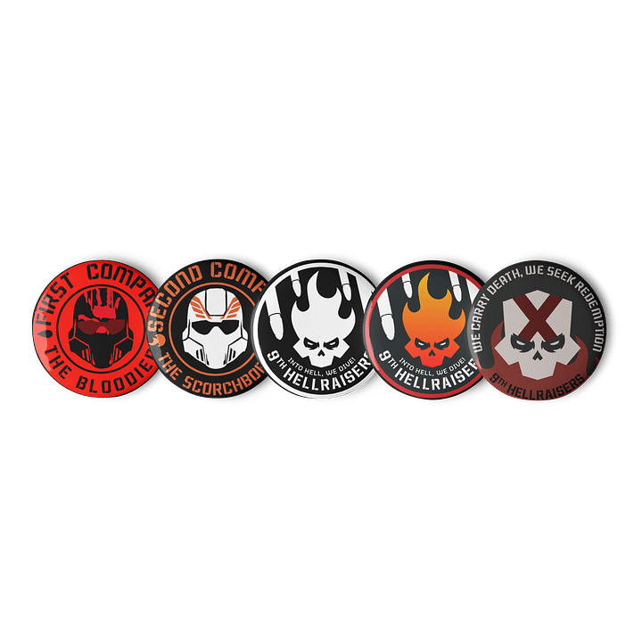 Hellraisers Pin Set product image (1)