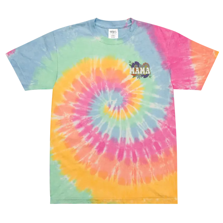 Floral Mama Tye-Dye Graphic Tee product image (2)