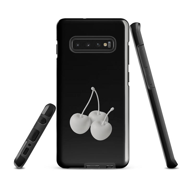 Black White Cherry Cherry Cherries Glossy Cherries Samsung® Tough Case product image (5)