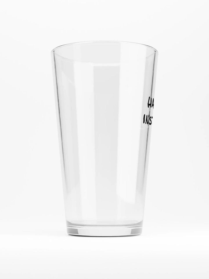 Habitual Instigator pint glass product image (2)