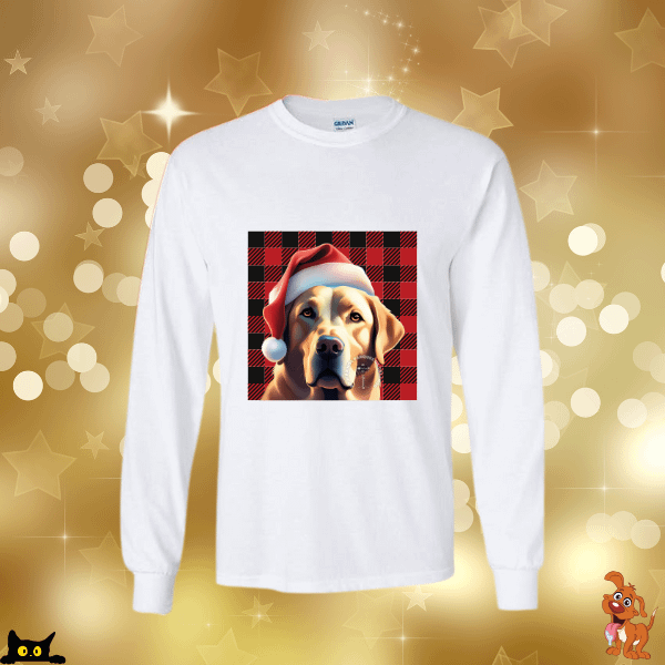 Christmas Dog 🐶 T-Shirt Long Sleeve product image (1)