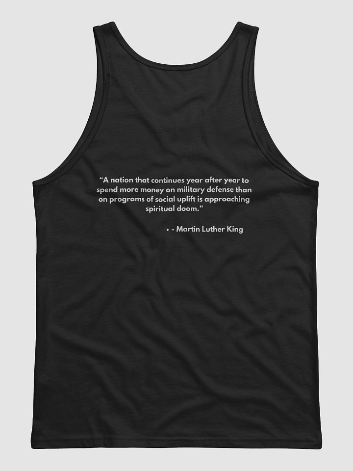 LIMITED - JULY 2025 - FOOD NOT WAR TANK product image (8)
