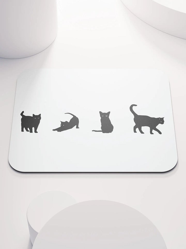 Little Black Cats Coaster product image (1)