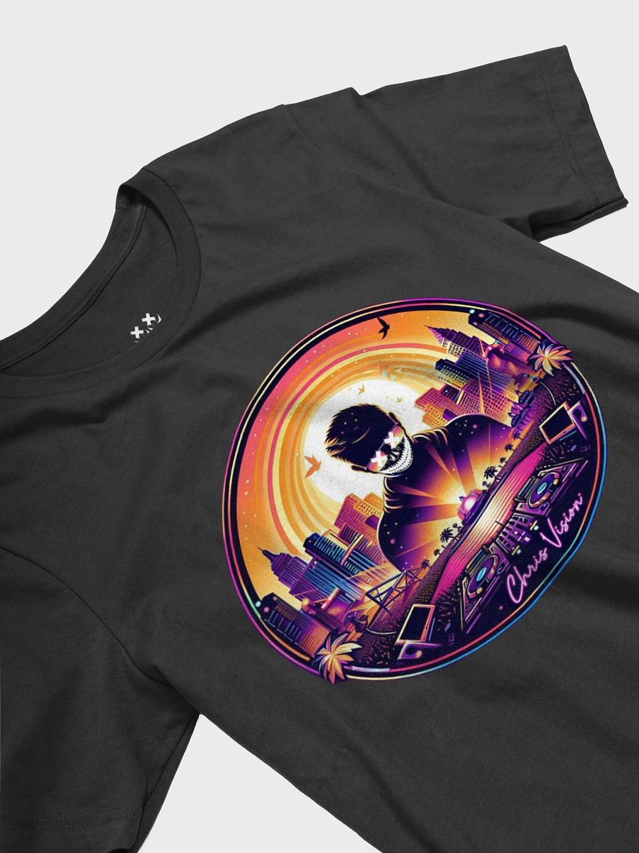 Neon City DJ Sunset T-Shirt product image (24)
