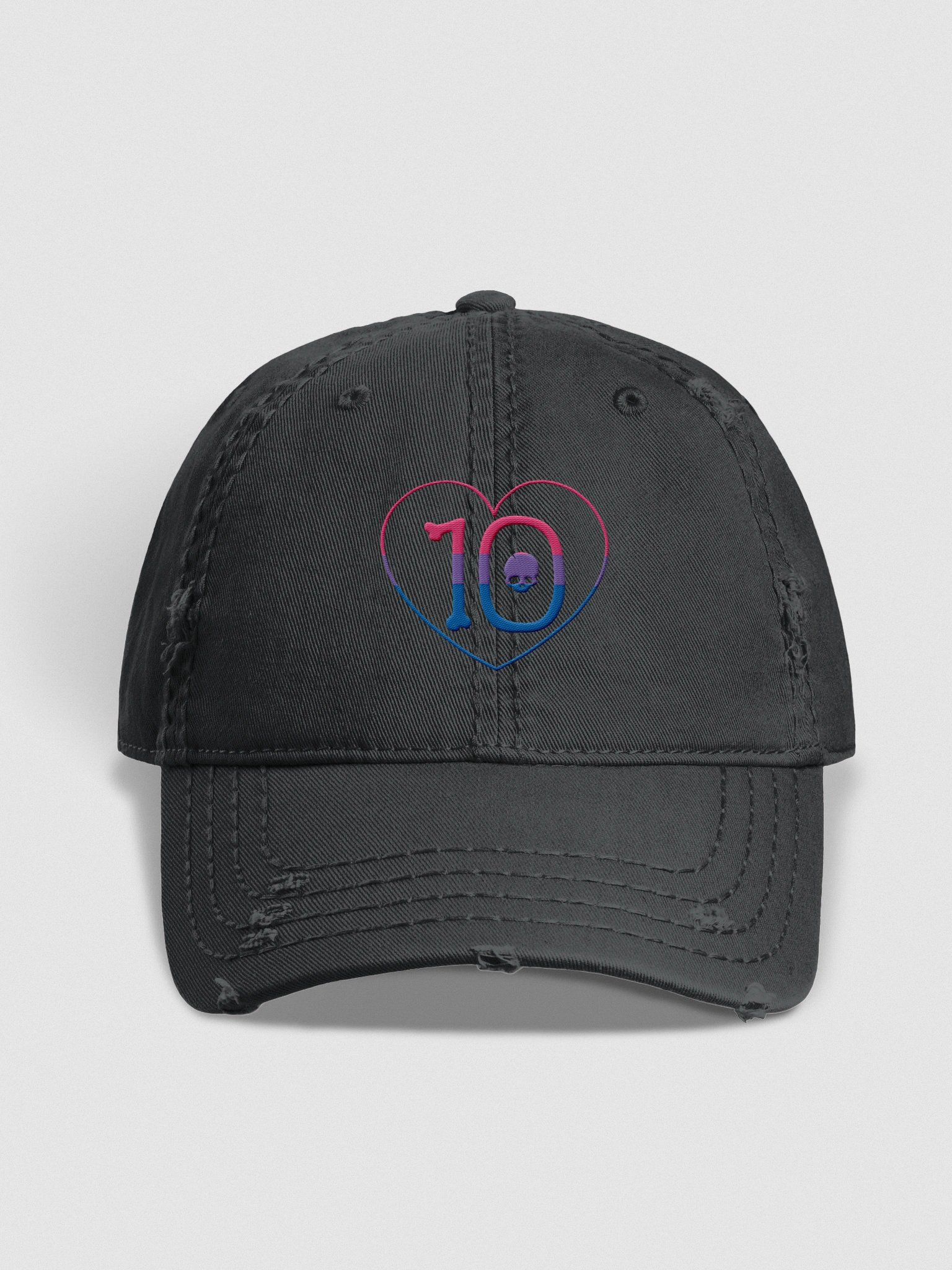 Bi Pride - Distressed Baseball Hat product image (1)