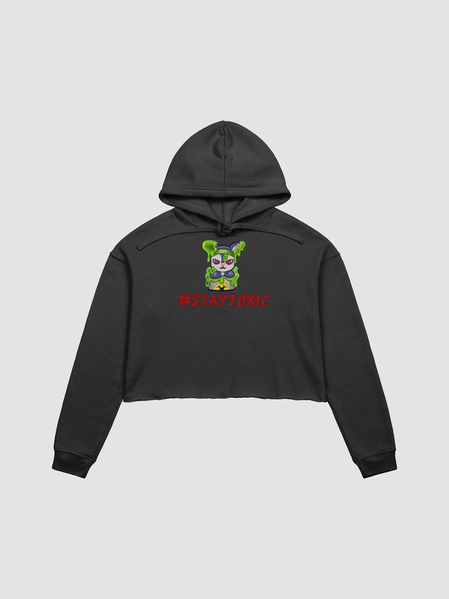 Stay Toxic Cropped Hoodie product image (4)