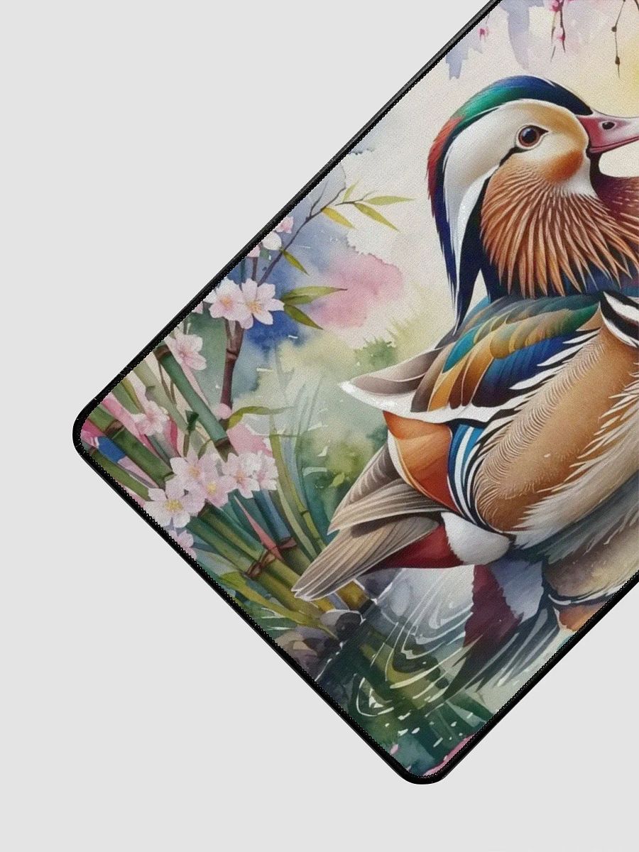 Cherry Blossom Duck Pond Desk Mat product image (3)