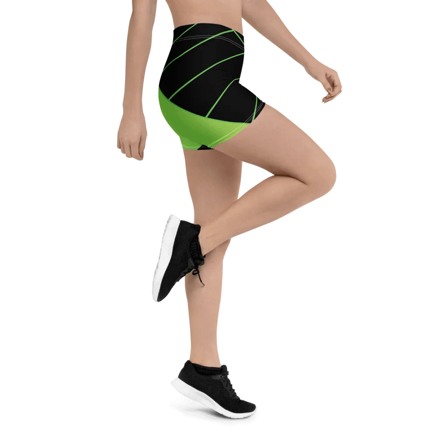 Symmetry in Green All-Over Print Shorts product image (3)