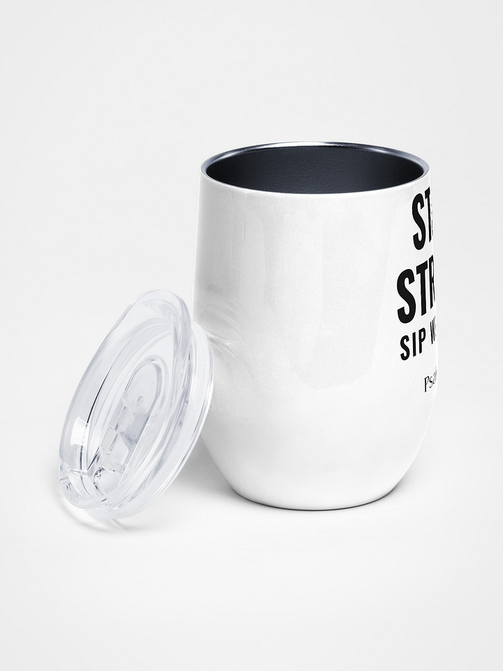 15oz Stainless Steel Wine Tumbler – SLWG product image (2)