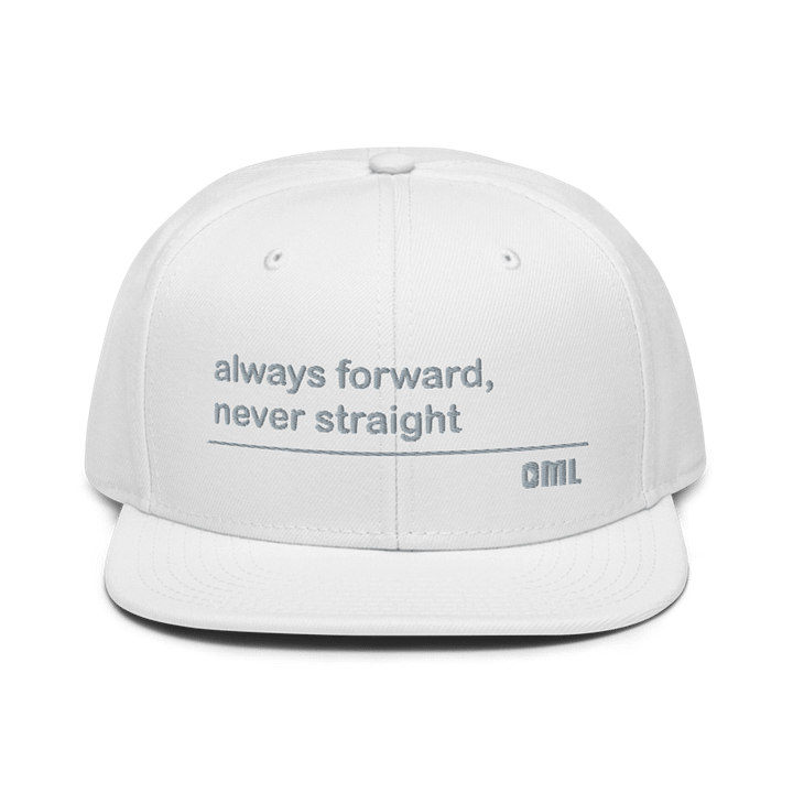 Always Forward Snapback - White product image (1)