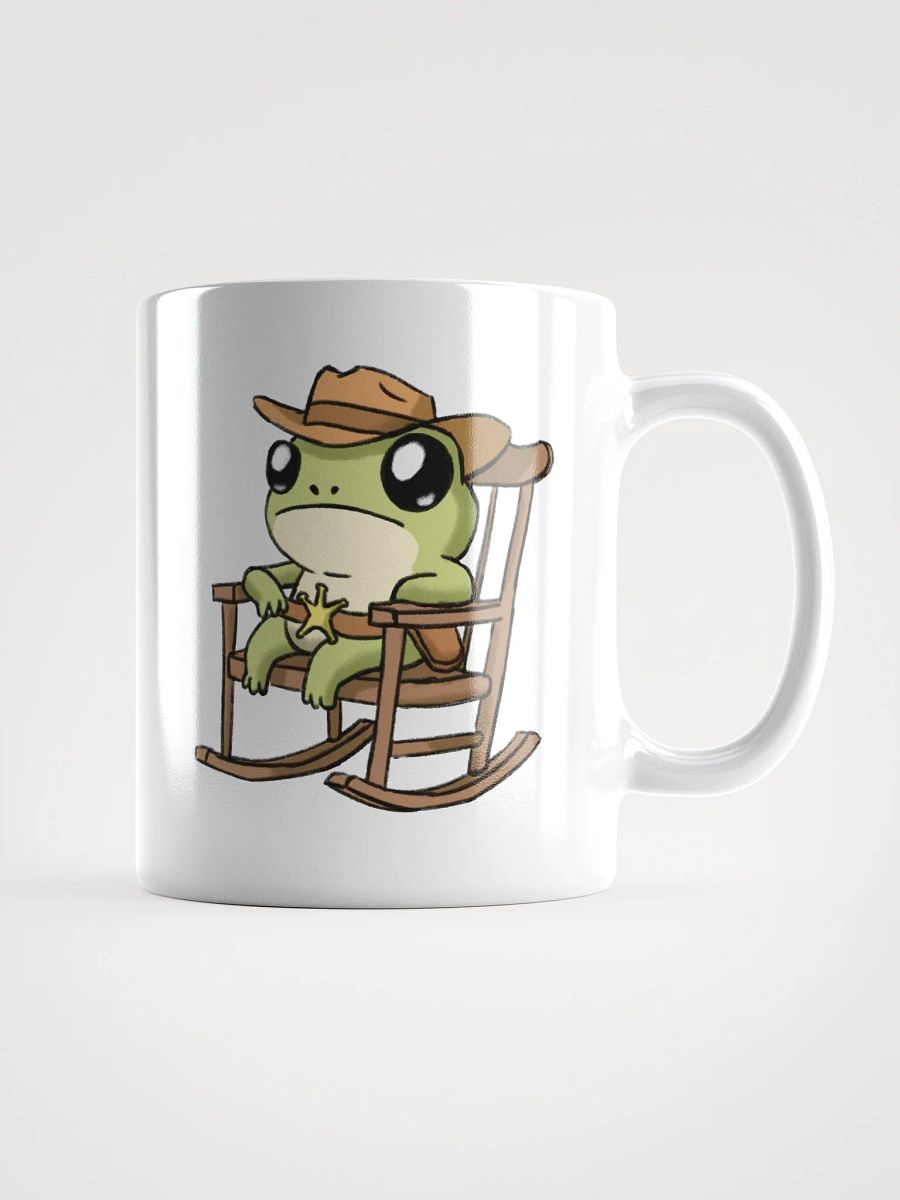 Cowboy Frog - Tumbleweeds Mug White product image (6)