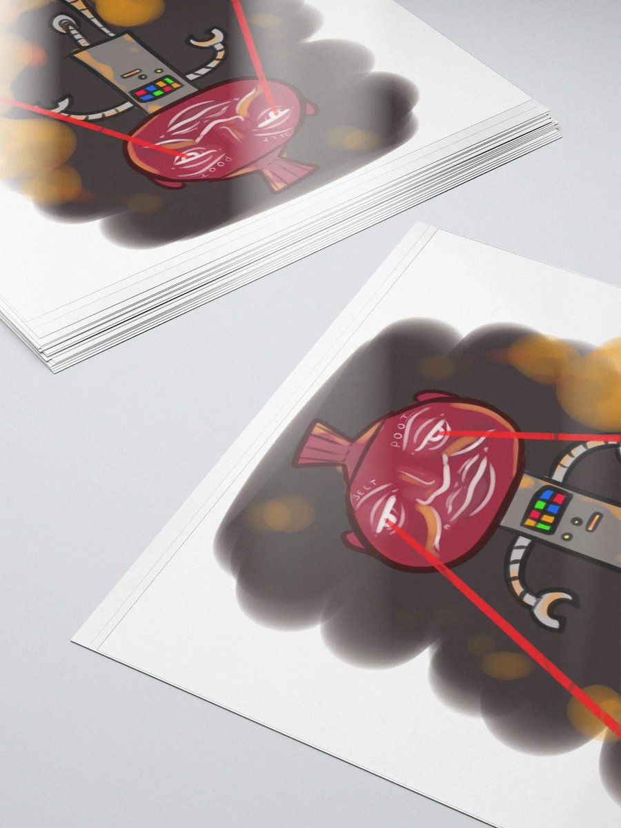Mechapoot bubble free stickers product image (5)