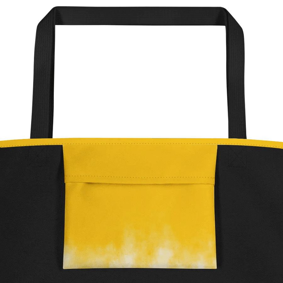 Yellow Knitting Tote Bag product image (3)