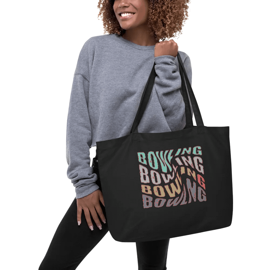 Mass Swirl Bowling Wave Distortion Tote product image (3)