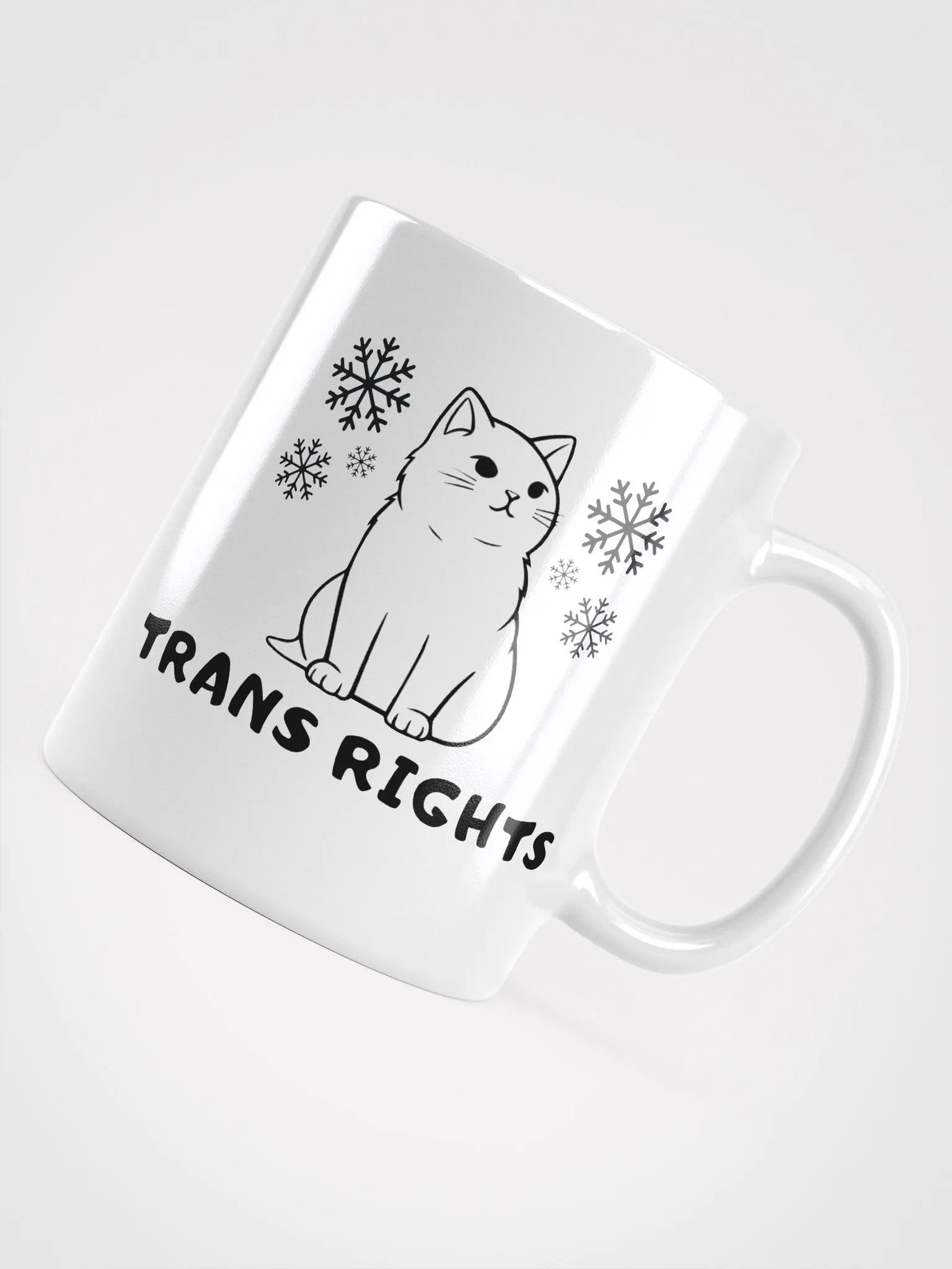 Trans Rights Cat Mug product image (10)