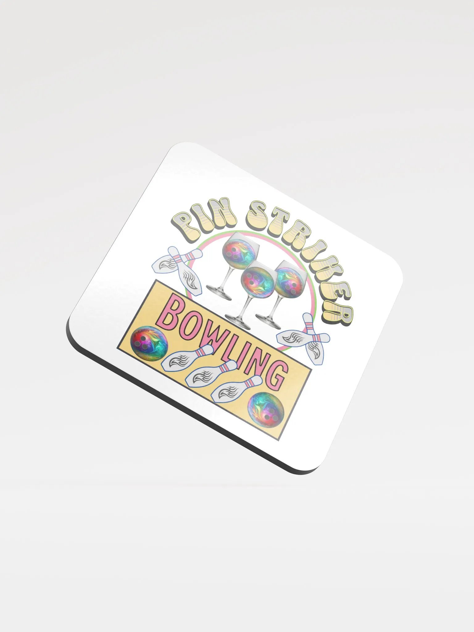 Pin Striker Bowling Coasters product image (2)