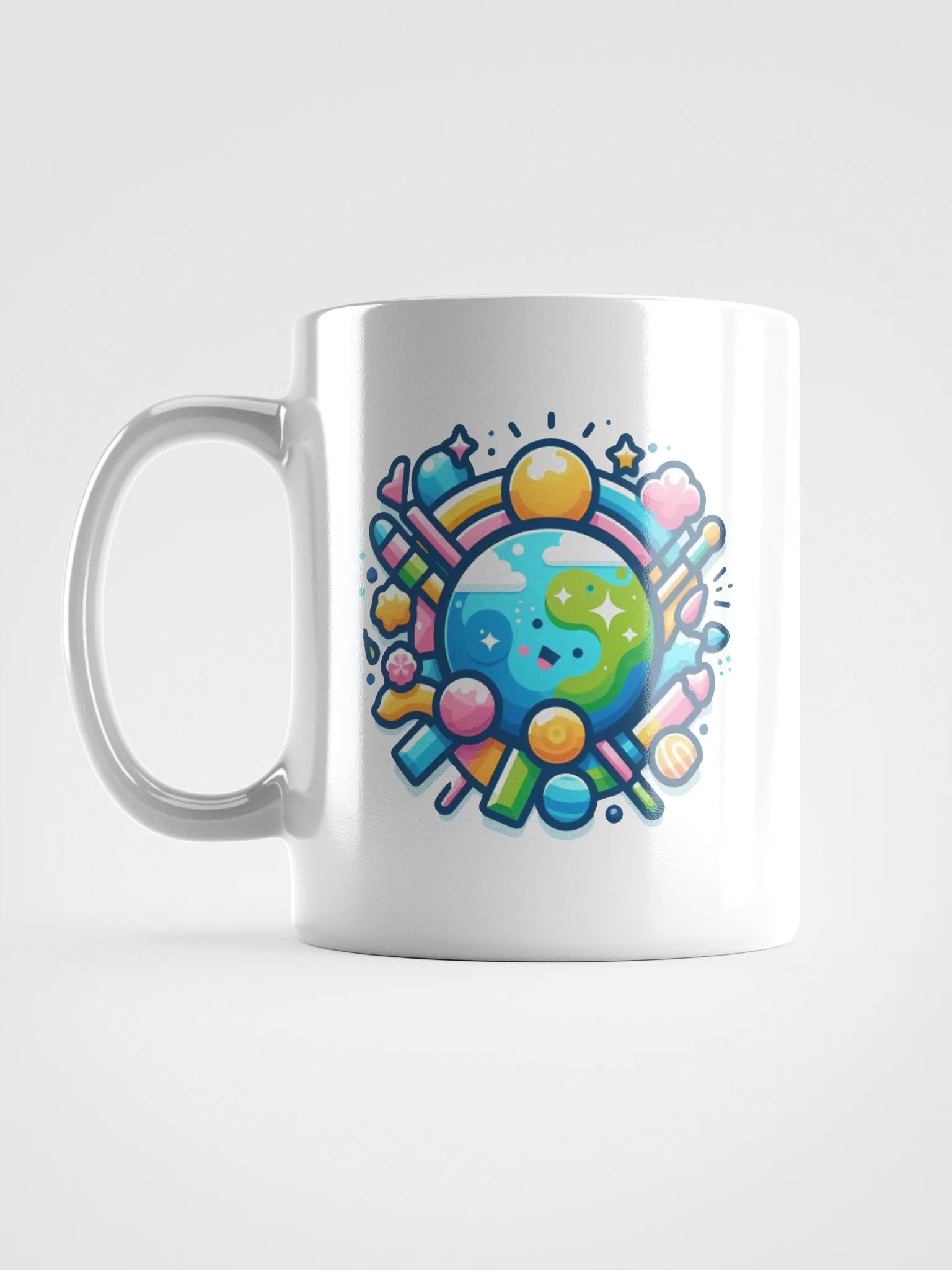 Smiley Planets Galaxy Mug product image (16)