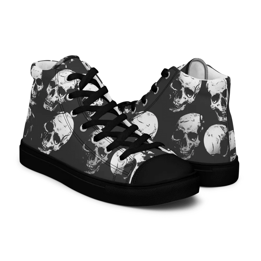 Grim Soles Monochrome Men's High Tops product image (7)