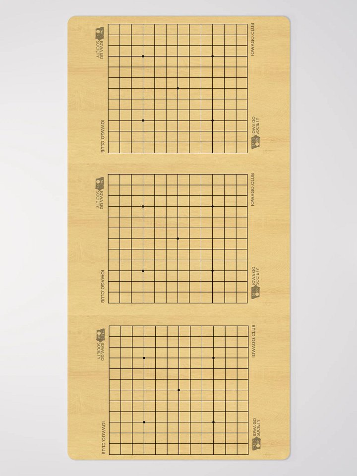 Iowa Go Society 13x13 Triple Board product image (2)