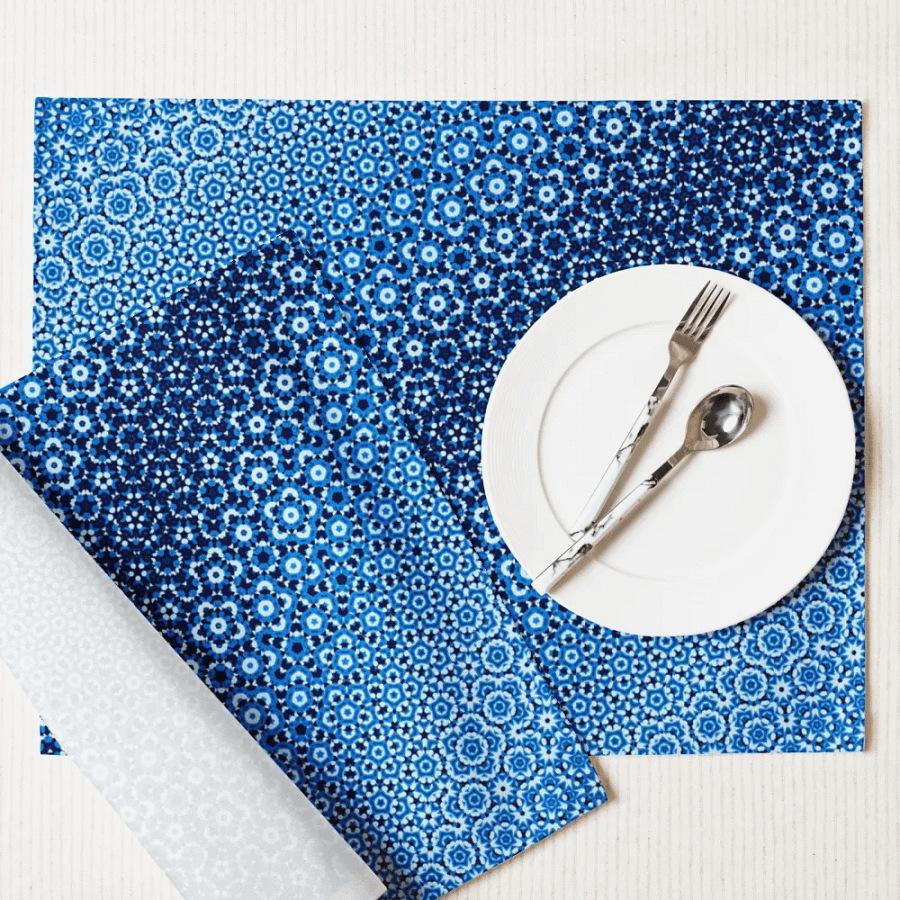 Blue Floral Pattern product image (6)