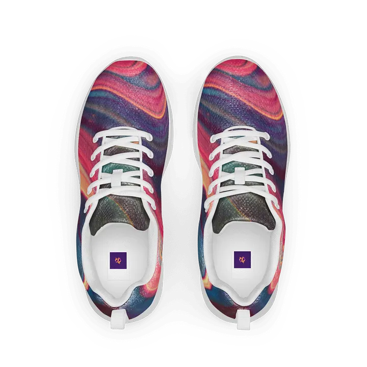 Abstract Women's and Men's Slip-On Canvas Shoes product image (2)