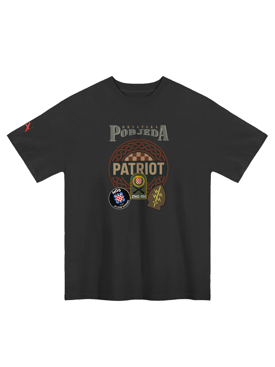 PATRIOT NEDO Stylized Logo Faded T-Shirt product image (1)