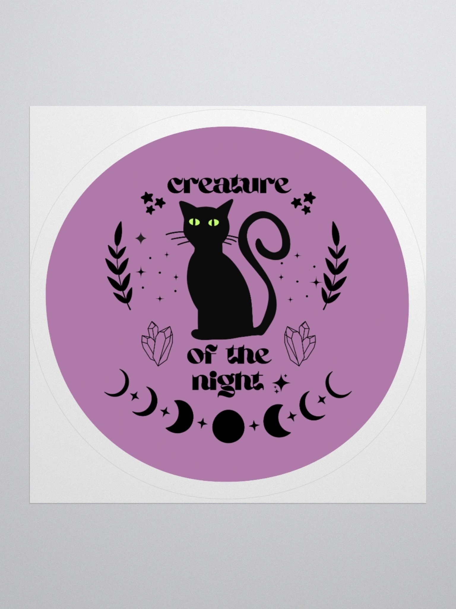 Creature of the Night Sticker product image (3)