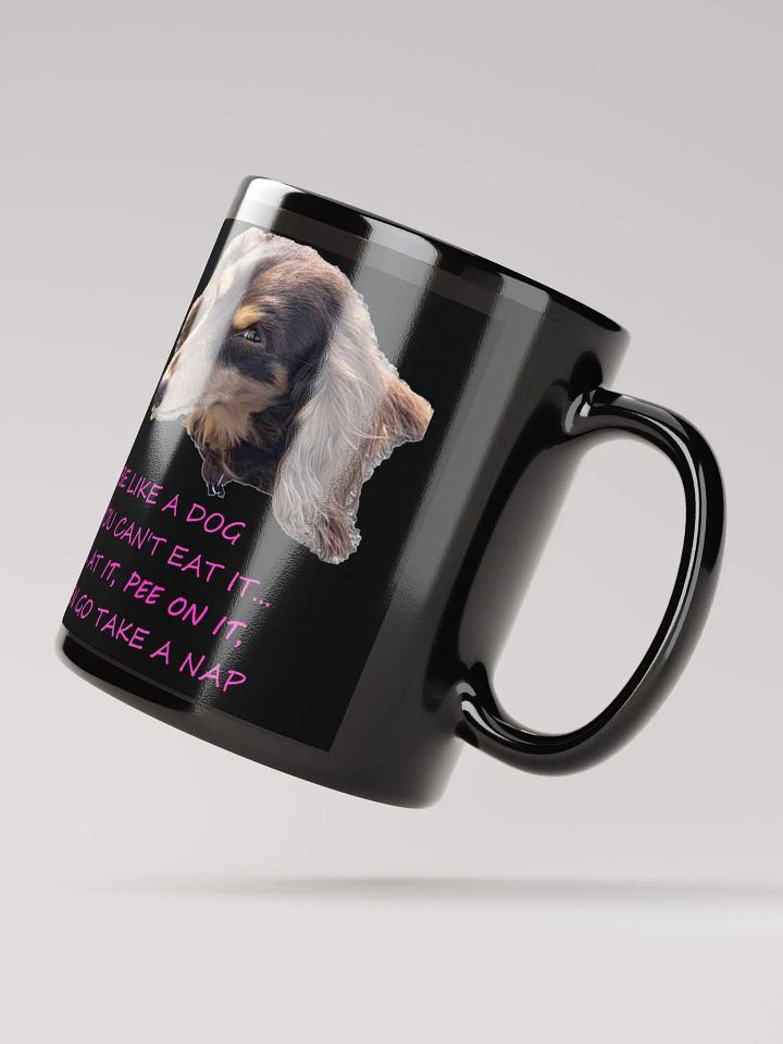 BE LIKE A DOG SIDE EYE MUG product image (2)