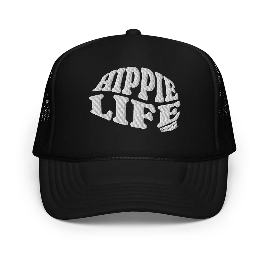 "HIPPIELIFE" Foam Trucker Hat product image (1)
