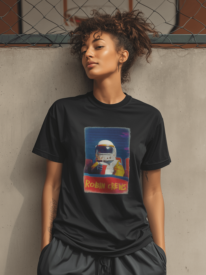 Astronaut Movie Theater T Shirt product image (2)