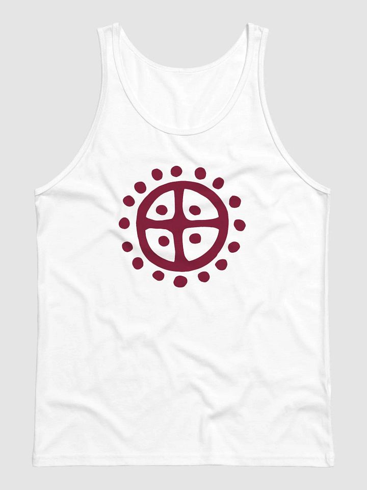 Burgundy Solar Wheel Men's Tank Top product image (2)