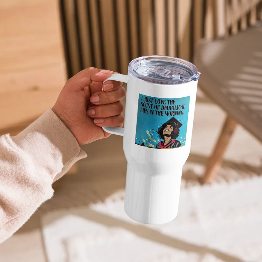 Diabolical Lies Grad 2 Travel Mug With Handle product image (5)