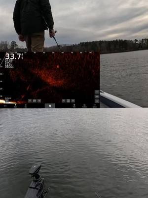 “Just because it’s getting colder doesn’t mean they won’t feed up! Throwing a @Berkleyfishing_ Krej around to the ones floating up high can produce some electric strikes this time of year.”