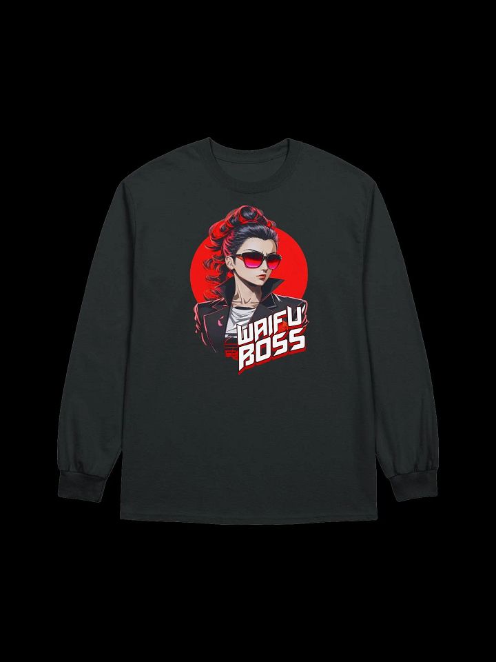 Waifu Boss v2 - Gildan Ultra Cotton Unisex Long Sleeve T-Shirt product image (2)