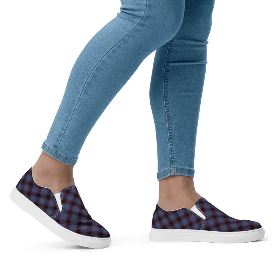 Rutherford Tartan Women's Slip-On Shoes product image (7)