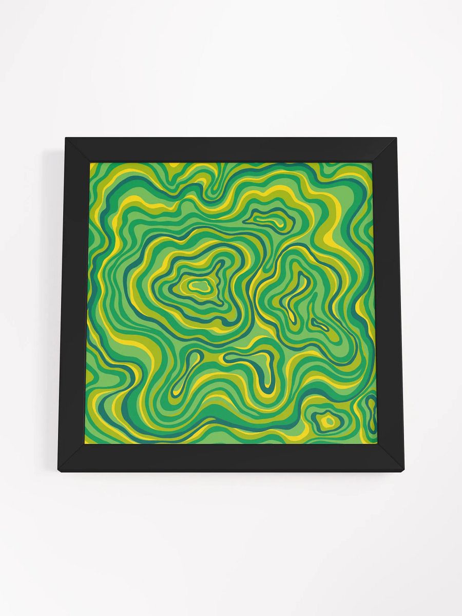 Ethereal Topography Framed Poster - Stone No. 3 product image (53)